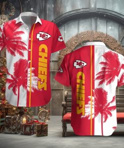 Kansas City Chiefs Paml Trees Combo Hawaiian Shirt