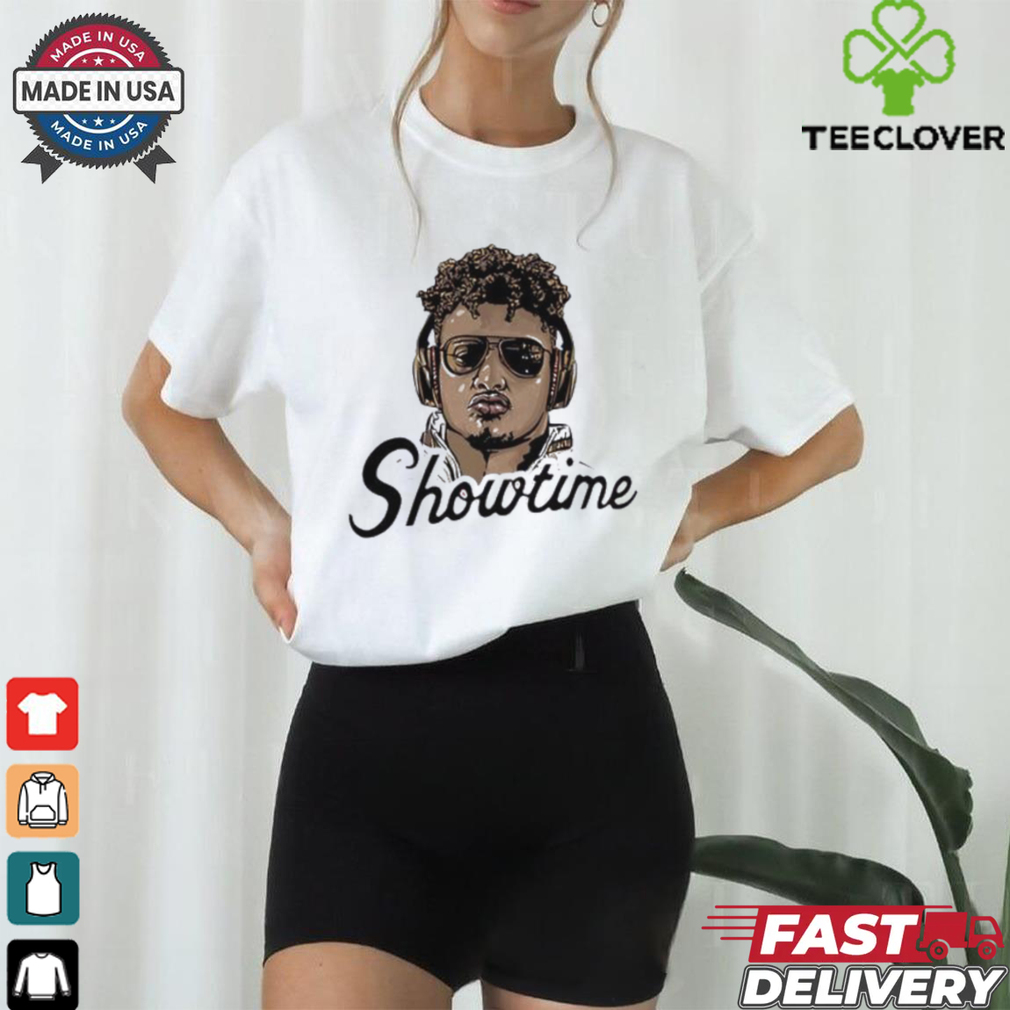 Kansas City Chiefs Patrick Mahomes Showtime caricature shirt Kansas City Chiefs Patrick Mahomes Showtime caricature shirt