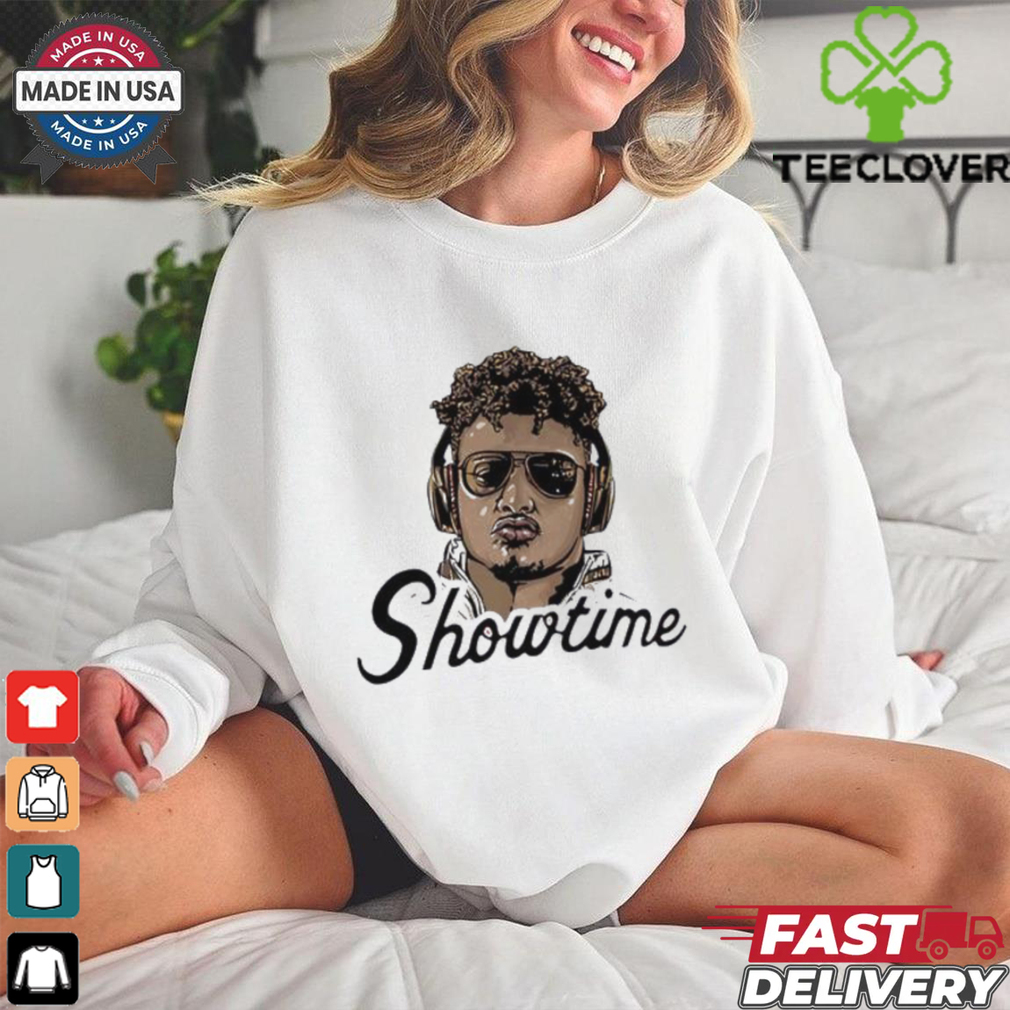 Kansas City Chiefs Patrick Mahomes Showtime caricature shirt Kansas City Chiefs Patrick Mahomes Showtime caricature shirt