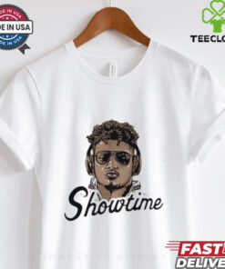 Kansas City Chiefs Patrick Mahomes Showtime caricature shirt