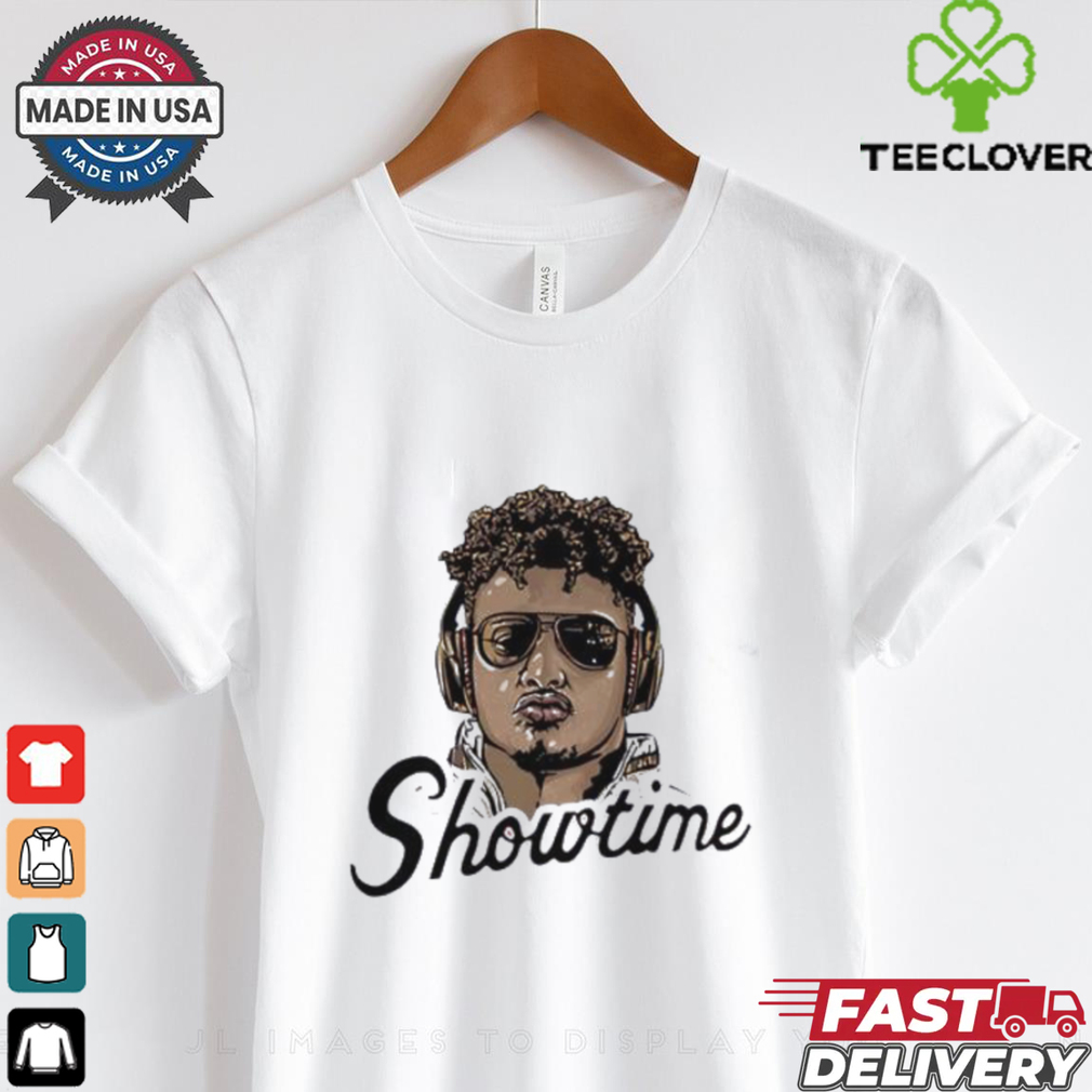 Kansas City Chiefs Patrick Mahomes Showtime caricature shirt Kansas City Chiefs Patrick Mahomes Showtime caricature shirt