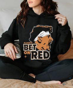 Kansas City Chiefs Patrick Mahomes bet on red shirt