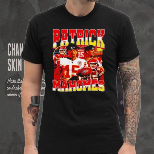 Kansas City Chiefs Patrick Mahomes number 15 professional football player honors shirt