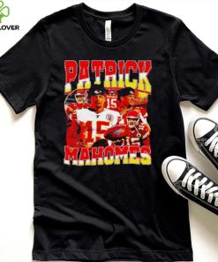 Kansas City Chiefs Patrick Mahomes number 15 professional football player honors shirt