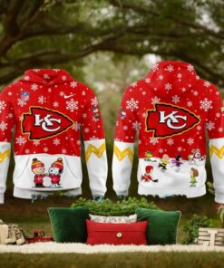 Kansas City Chiefs Peanuts Holiday Speciality Hoodie Set 2024