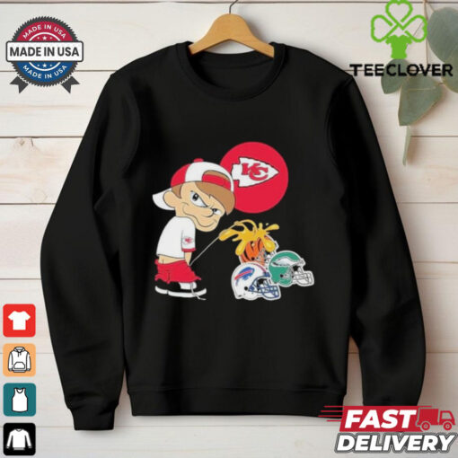 Kansas City Chiefs Pee Cincinnati Bengals Buffalo Bills Philadelphia Eagles Philly Helmets T shirts