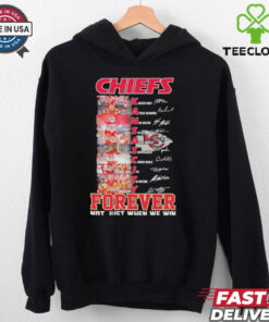 Kansas City Chiefs Players Teams Forever Not Just When We Win Signatures shirt