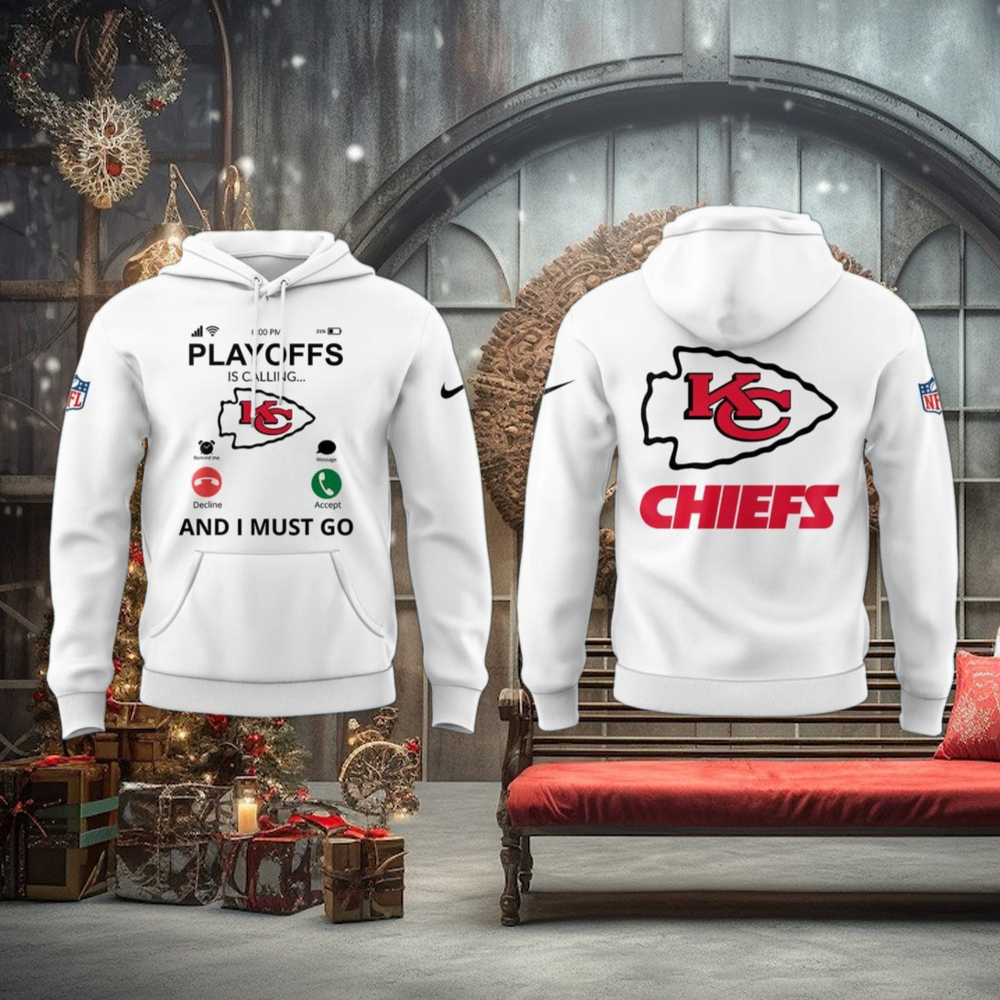 Kansas City Chiefs Playoff Is Calling And I Must Go For Fans Limited Edition Hoodie Kansas City Chiefs Playoff Is Calling And I Must Go For Fans Limited Edition Hoodie