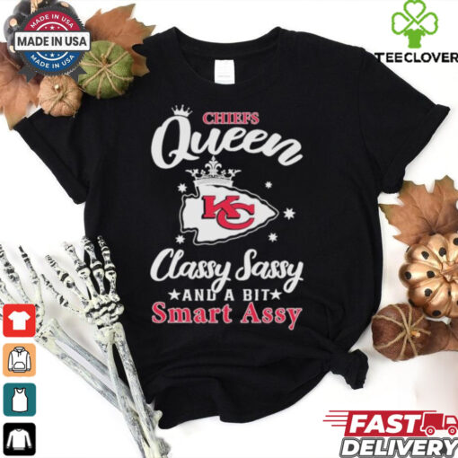 Kansas City Chiefs Queen Classy Sassy And A Bit Smart Assy T shirts
