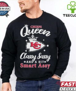 Kansas City Chiefs Queen Classy Sassy And A Bit Smart Assy T shirts
