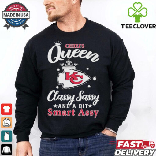 Kansas City Chiefs Queen Classy Sassy And A Bit Smart Assy T shirts