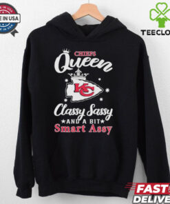 Kansas City Chiefs Queen Classy Sassy And A Bit Smart Assy T shirts