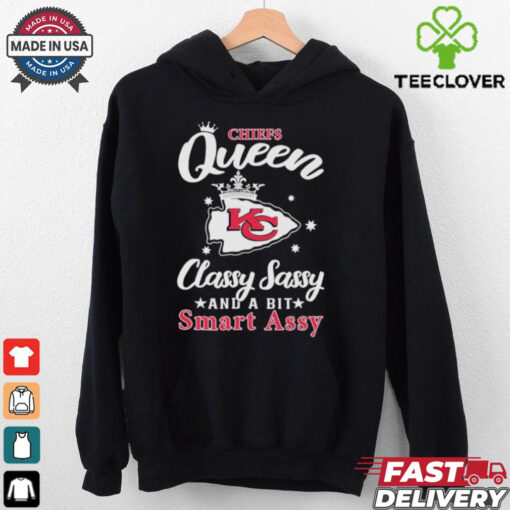 Kansas City Chiefs Queen Classy Sassy And A Bit Smart Assy T shirts