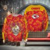 Ugly Grinch Christmas Sweater The Pattern Xmas Red 2023