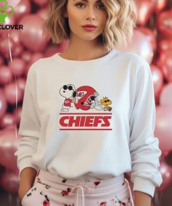 Kansas City Chiefs Snoopy And Woodstock Helmet Shirt