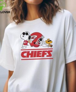 Kansas City Chiefs Snoopy And Woodstock Helmet Shirt 1 Kansas City Chiefs Snoopy And Woodstock Helmet Shirt