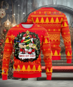 Kansas City Chiefs Snoopy The Peanuts Friends Ugly Christmas Sweater