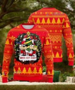 Kansas City Chiefs Snoopy The Peanuts Friends Ugly Christmas Sweater
