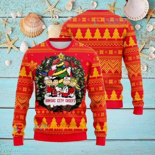 Kansas City Chiefs Snoopy The Peanuts Friends Ugly Sweater