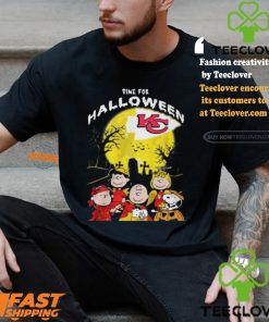Kansas City Chiefs Snoopy Time For Halloween And The Chiefs Love T Shirt