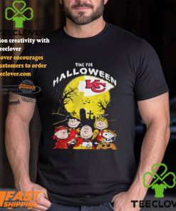 Kansas City Chiefs Snoopy Time For Halloween And The Chiefs Love T Shirt