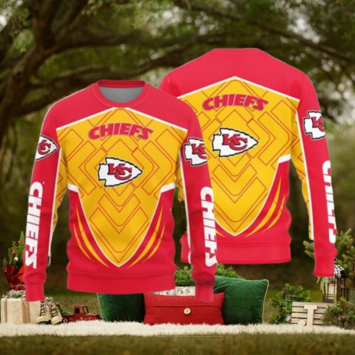 Kansas City Chiefs Sport Fans 3D Sweater Christmas Gift