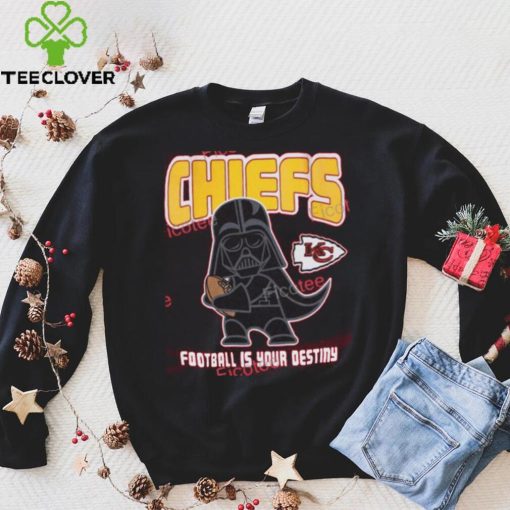 Kansas City Chiefs Star Wars Stay On Target Long Sleeve Tee shirt