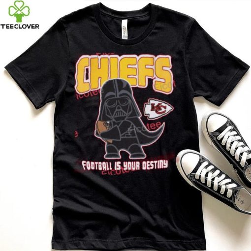 Kansas City Chiefs Star Wars Stay On Target Long Sleeve Tee shirt