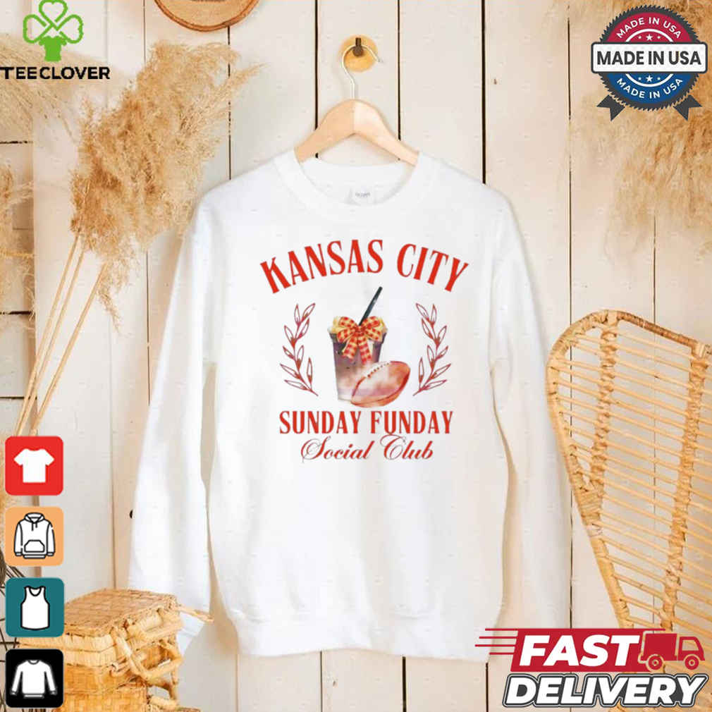 Kansas City Chiefs Sunday Funday Social Club shirt Kansas City Chiefs Sunday Funday Social Club shirt