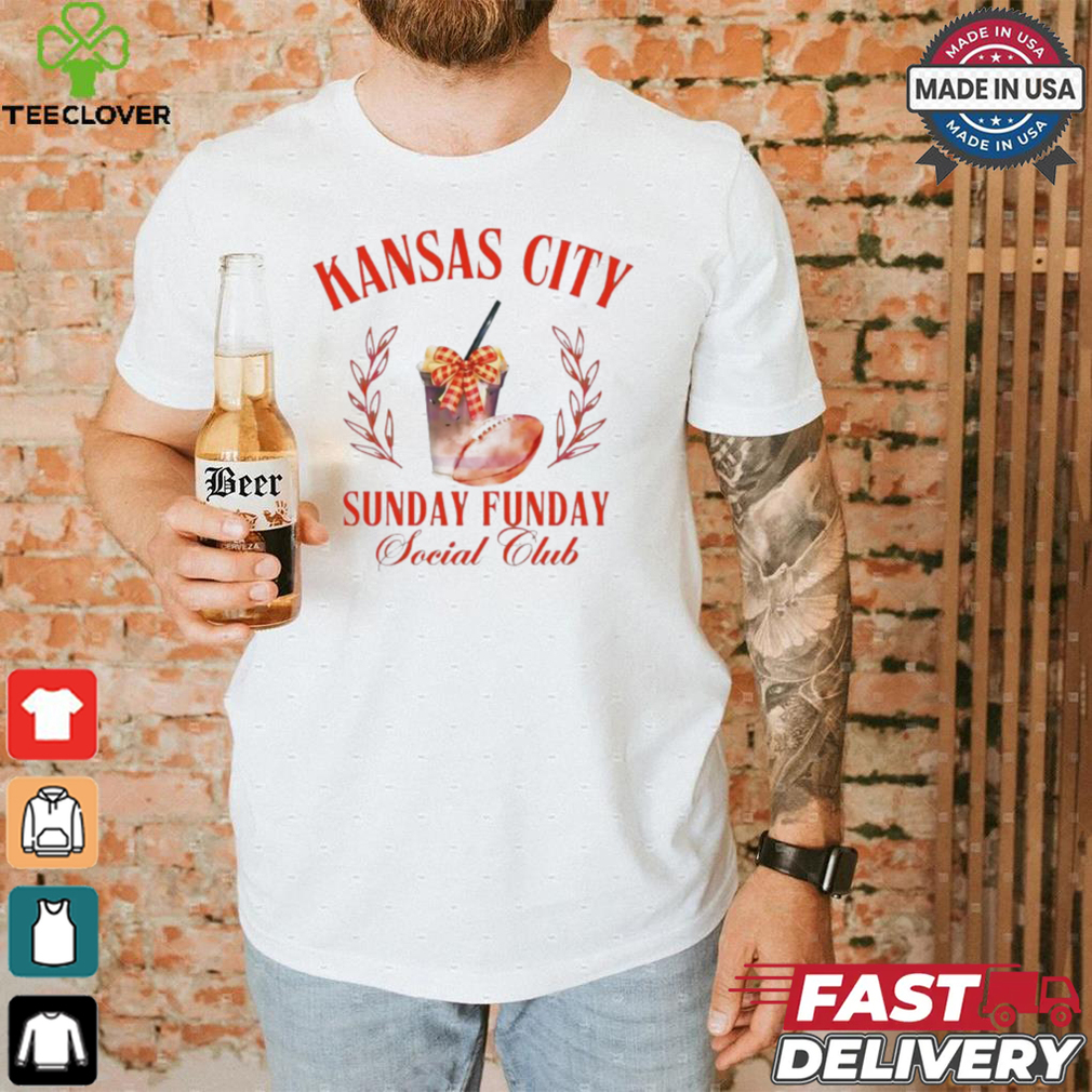Kansas City Chiefs Sunday Funday Social Club shirt Kansas City Chiefs Sunday Funday Social Club shirt
