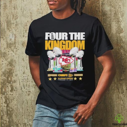 Kansas City Chiefs Super Bowl Champions Four The Kingdom Shirt