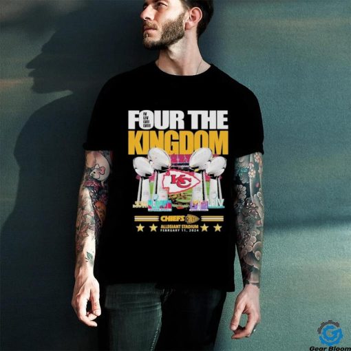 Kansas City Chiefs Super Bowl Champions Four The Kingdom Shirt