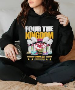 Kansas City Chiefs Super Bowl Champions Four The Kingdom Shirt