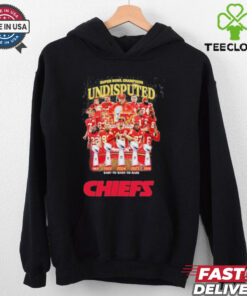 Kansas City Chiefs Super Bowl LIX Champions Undisputed Back 2 Back 2 Back Shirt