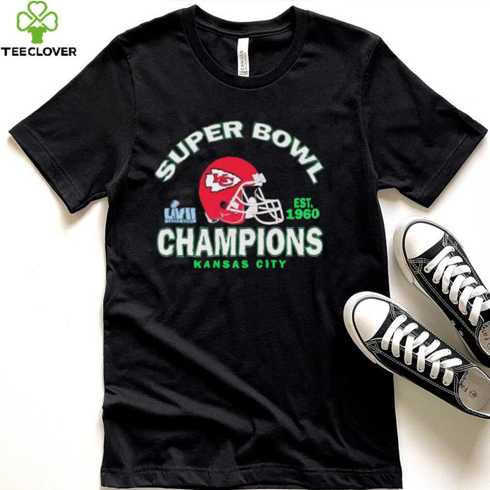 Chiefs Super Bowl Shirt Champions LVII Est 1960 Kansas City Chiefs Gift -  Personalized Gifts: Family, Sports, Occasions, Trending