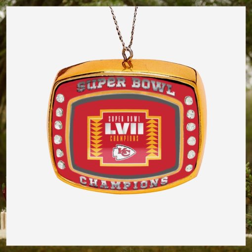 Kansas City Chiefs Super Bowl LVII Champions Ring Ornament