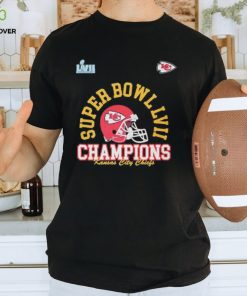 Kansas City Chiefs Super Bowl Lvii Champions Football Helmet T Shirt