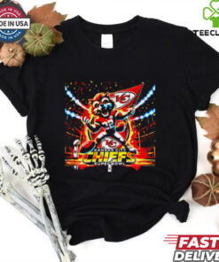 Kansas City Chiefs Super Bowl Mascot Transparent 2025 shirt