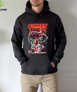 Kansas City Chiefs Team Players city signatures Champions 2022 shirt