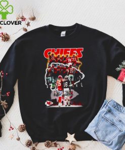 Kansas City Chiefs Team Players city signatures Champions 2022 shirt