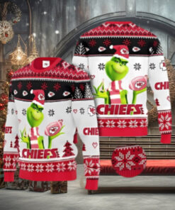 Kansas City Chiefs The Grinch Gift Ugly Christmas Sweater