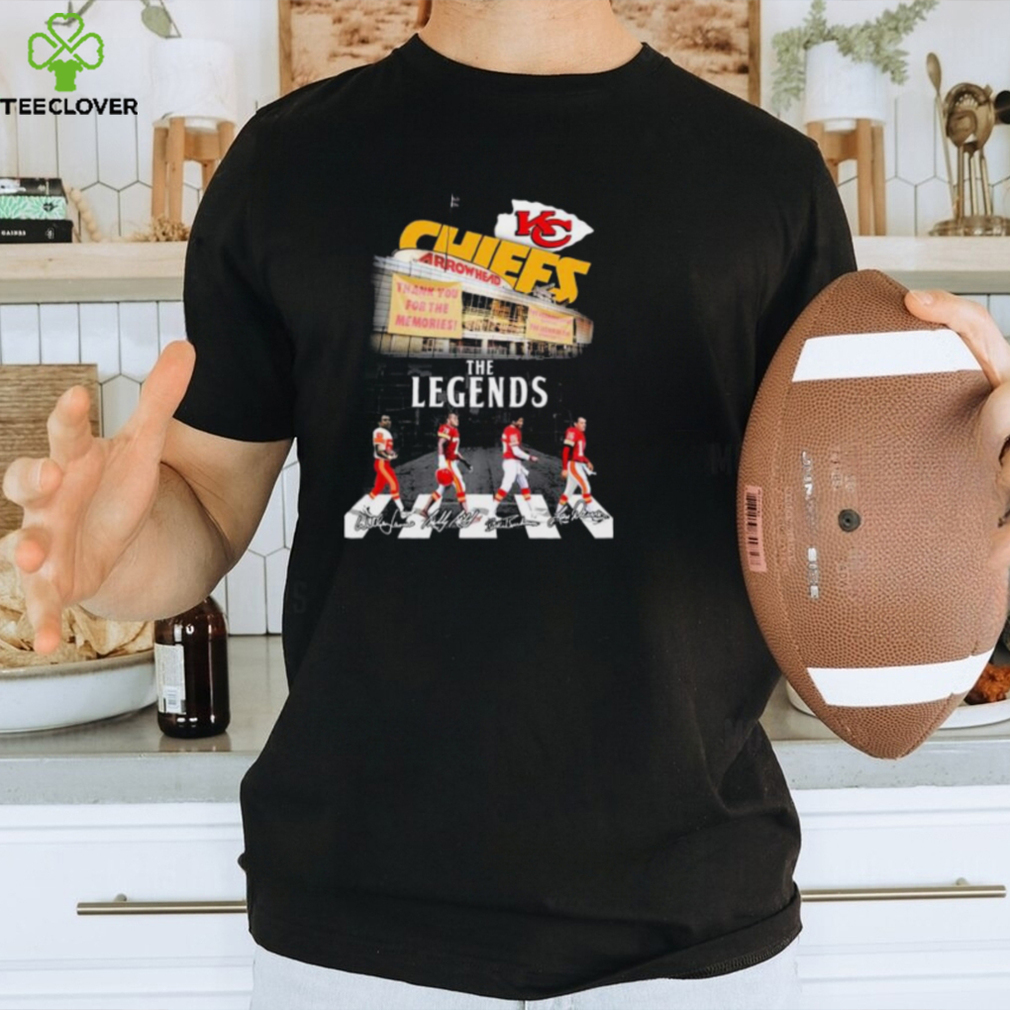 Kansas City Chiefs The Legends Team Abbey Road Signatures Shirt Kansas City Chiefs The Legends Team Abbey Road Signatures Shirt
