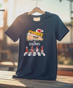 Kansas City Chiefs The Legends Team Abbey Road Signatures Shirt