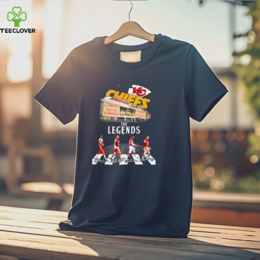 Kansas City Chiefs The Legends Team Abbey Road Signatures Shirt