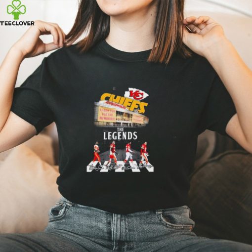 Kansas City Chiefs The Legends Team Abbey Road Signatures Shirt
