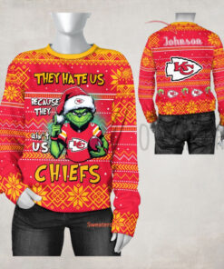 Kansas City Chiefs They Hate Us Because They Ain’t US Sweater