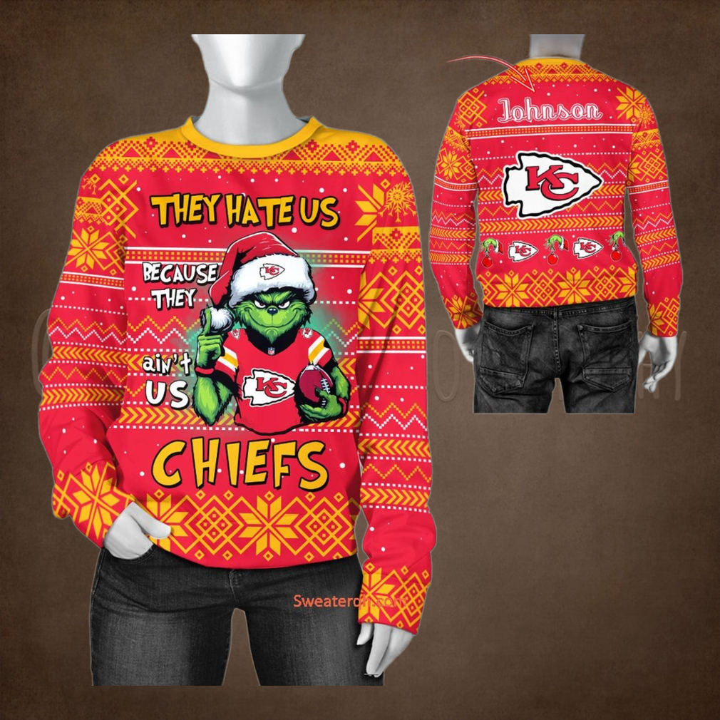 Kansas City Chiefs They Hate Us Because They Ain’t US Sweater Kansas City Chiefs They Hate Us Because They Ain’t US Sweater