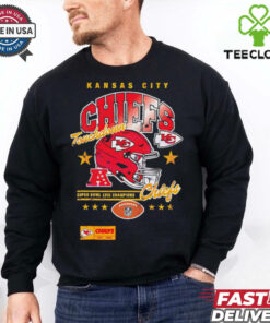 Kansas City Chiefs Touchdown Super Bowl LVIII Champions Retro Shirt featuring a vintage-inspired design celebrating the Chiefs' victory in Super Bowl LVIII.