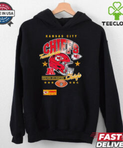 Kansas City Chiefs Touchdown Super Bowl LVIII Champions Retro Shirt featuring a vintage-inspired design celebrating the Chiefs' victory in Super Bowl LVIII.