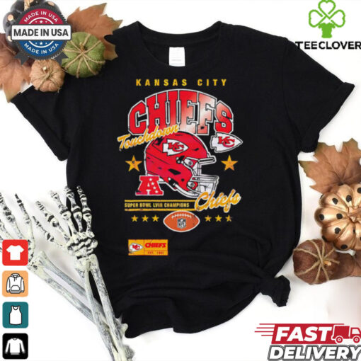 Kansas City Chiefs Touchdown Super Bowl Lviii Champions retro shirt